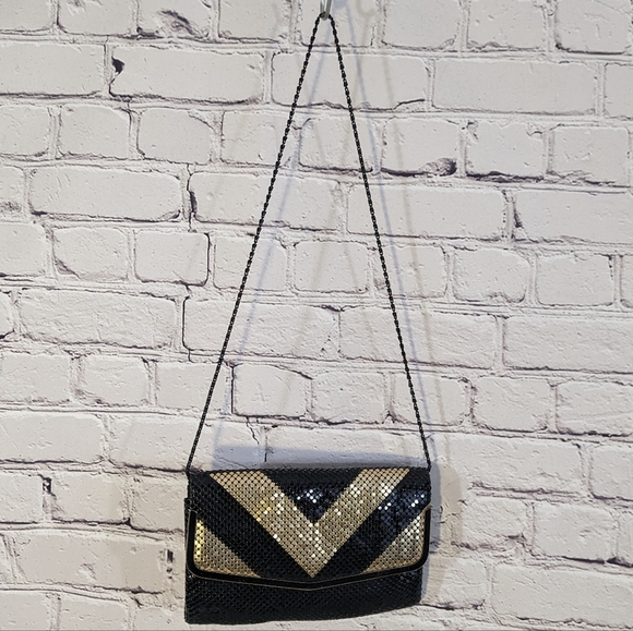 Vintage black/gold evening bag - Picture 7 of 7